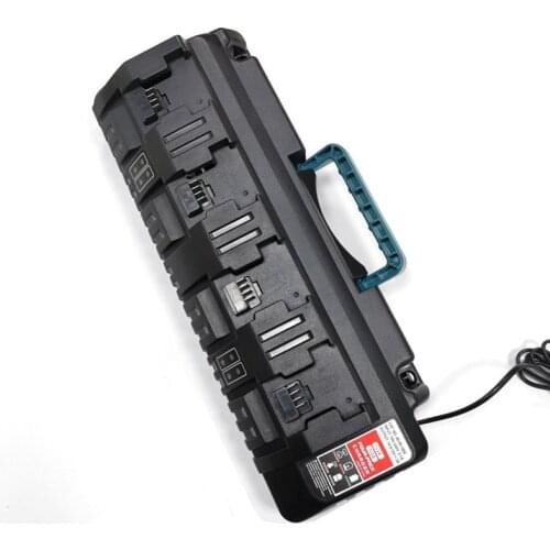 For M18 Rapid Replacement Li-ion battery Charger N14 N18 For Milwaukee Battery M14 M18 4-port 3A charging current with dual USB