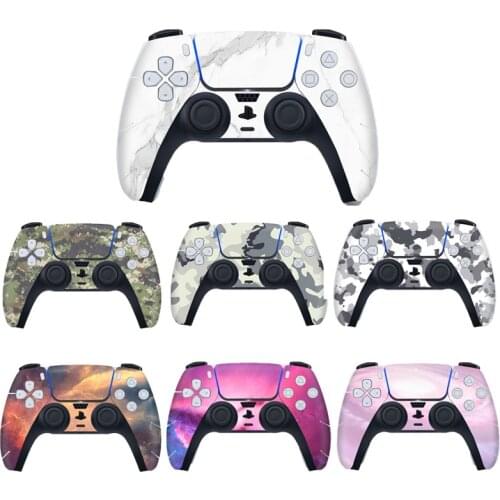 Protective Decal Skin For PS5 Accessories Camouflage Sticker For PS5 Gamepad for Sony PlayStation 5 Controllers