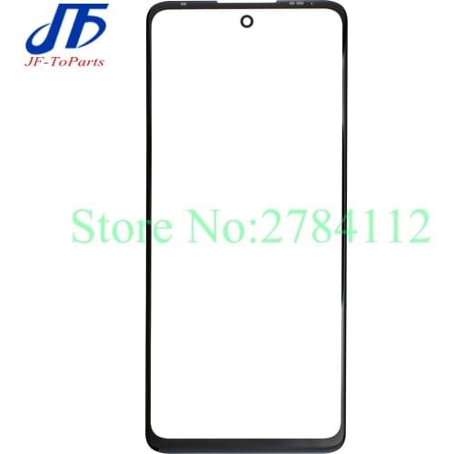 10Pcs Touch Screen Panel Replacement For Motorola Moto G60 Front Outer Glass Lens Cover With Laminate OCA
