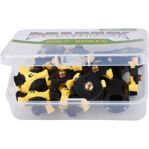 16Pcs/Box Golf Training Aids Golf Spike Shoe Replacement Champ Fast Screw Durable High quality With Removal Tool Wrench