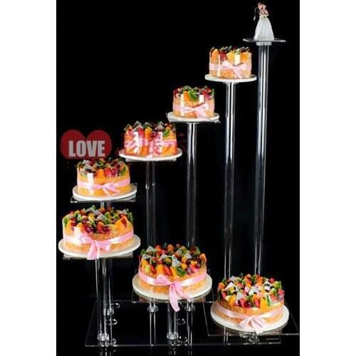 8 tiers square wedding Cake Stand cupcake holders wedding party Cake prop wedding centerpiece