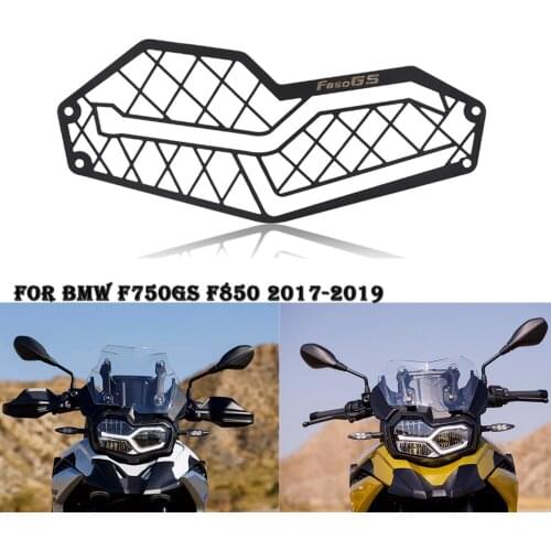 For BMW F850GS F850 F750 F 750 850 GS F750GS 2018 2019 Motorcycle Headlight Cover Protection Grille Grill Mesh Lamp Guard Parts