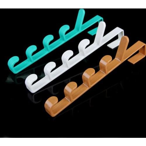 Door Storage Rack Towel Coat Belt Hanger Organizer for Home Kitchen Bathroom B99