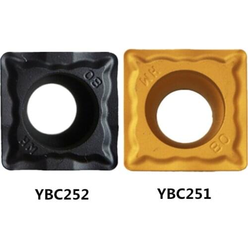 SCMT120408-HM YBC251 SCMT120404-HM YBC251 YBC252*10pcs Turning Insert,Cutting blade for Holder SSSCR/SSDCN,Turning tip for Steel