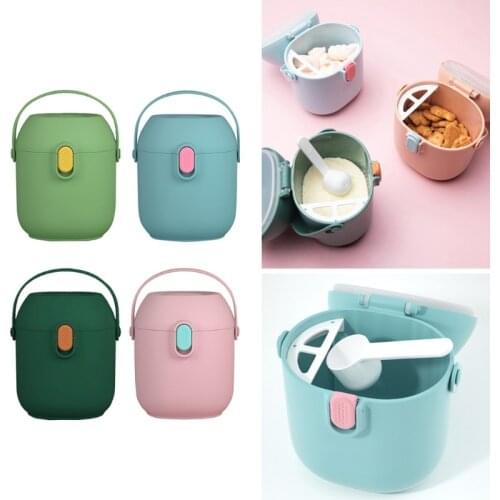 Baby Milk Powder Container Box Airtight Food Grade Storage Cereal Toddle Snack Containers Spoon for Feeding Accessories
