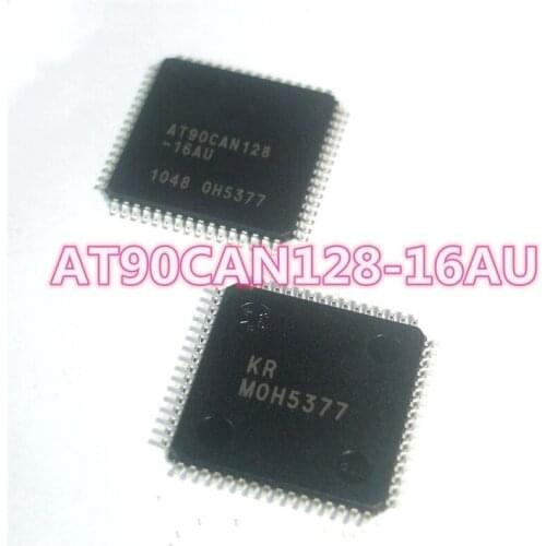 Good quality AT90CAN128-16AU 90CAN128-16AU AT90CAN128 QFP64 8-bit microcontroller IC chip Free shipping