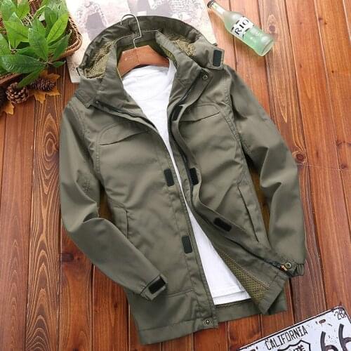 2019Mens breathable pizex single-layer thin hooded jacket outdoor hiking jacket youth plus size waterproof jacket outfit blouse