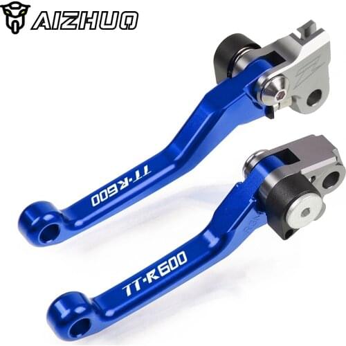 CNC Motorcycle Pivot Brake Clutch Levers Dirt Pit Bike Levers For Yamaha TTR600 TTR 600 1998-2002 1999 2000 2001