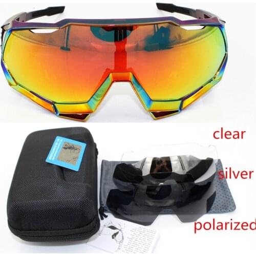S3 Polarized Cycling SunGlasses Mountain Bike Goggles Sports Eyewear MTB Bicycle Glasses Men Gafas Ciclismo Peter uv400 speed