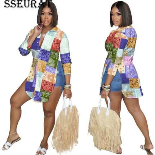 Женские летние рубашки SSEURAT China At AliExpress