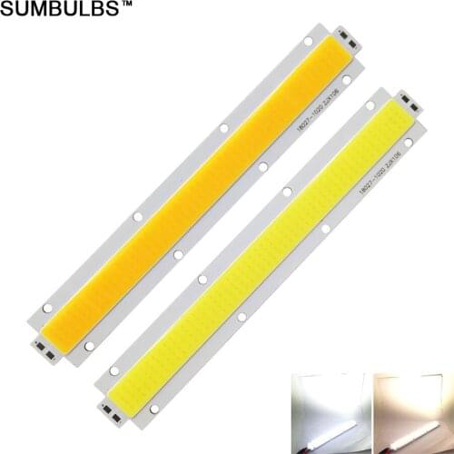 Sumbulbs 180x27MM 150W High Power COB LED Light Strip DC 28-33V Chip On Board Lighting Source for Floodlights DIY Outdoor Lamp