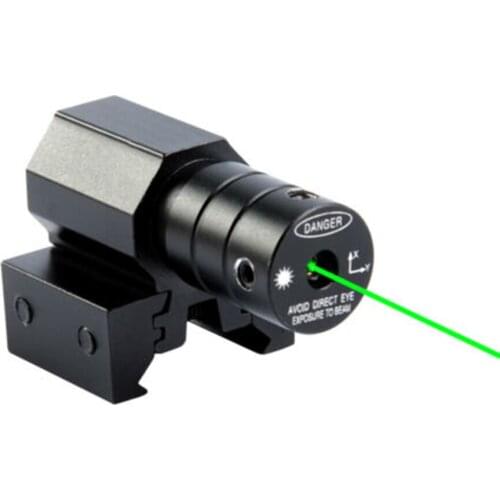 Tactical Mini Green Dot Laser Sight For Pistol Gun 11/20mm Weaver Picatinny Rail Hunting Shooting