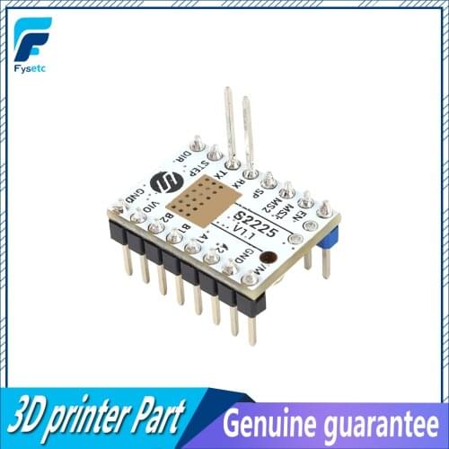 TMC S2225 V1.1 Stepping Motor Driver Stepsticks Mute Driver 256 Microsteps Current 2A Peak UART Replace TMC2208 TMC2209 TMC2225