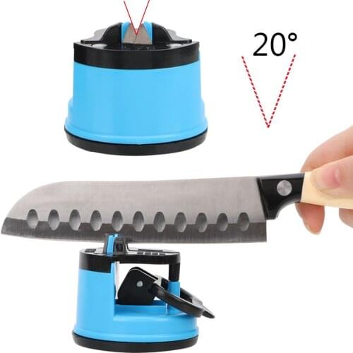 Knife Sharpener Scissors Grinder Sharpening Tools With Suction Pad Convenient Kitchen Tools