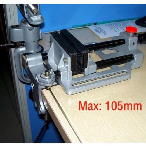 High Quality/Accuracy Aluminum Alloy 105mm Flat Pliers Carpentry Quick Clamp Pliers Clamp Table vice Fast Handle Hardware Tools