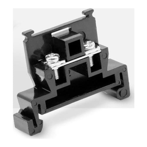 10pcs Terminal block TBR-10A fixed rail type combined terminal constant foot thick iron single-layer terminal block