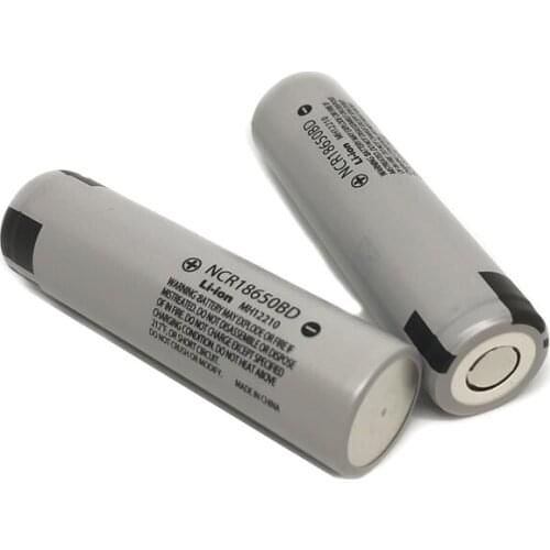 2pcs/lot New Original For Panasonic 18650 NCR18650BD 3.7V 3200mAh 10A discharge Li-Ion Battery Cell For e-cigarettes