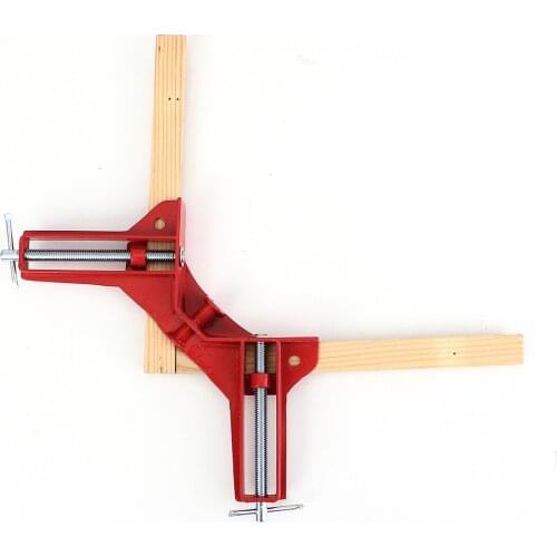 4pcs 75mm Mitre Corner Clamps Picture Frame Holder Woodwork Right Angle Red Drop shipping