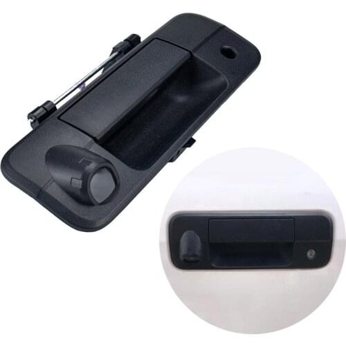 Black Tailgate Handle with Keyhole & Camera Hole For Toyota Tundra 2007 2008-2013 69090-0C050,690900C050,69090-0C051,690900C051
