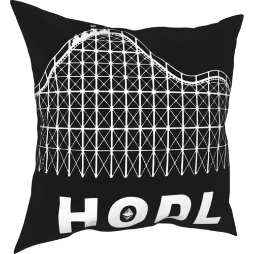 Bitcoin Hodl Cryptocurrency Crypto Trader Ethereum Throw Pillow Cover Throw Pillow Btc Blockchain Novelty Cushion Covers
