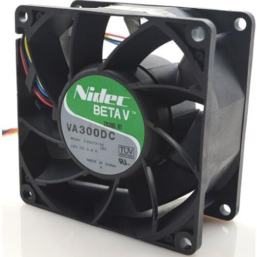 FOR Nidec BETAV VA300DC V35072-35 12V 0.9A 8cm 8038 IBM