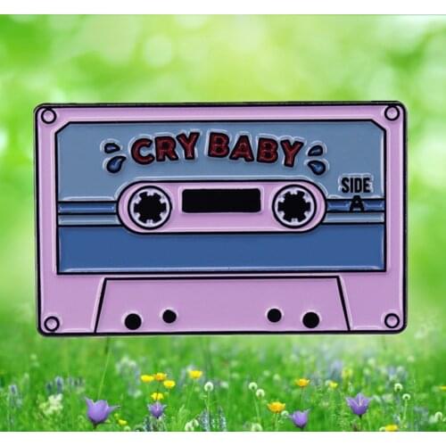 Melanie Martinez Album Sippy Cup Pity Party Soap Mix Cassette Tape Enamel Pin K-12 pop singer brooch Music Gift