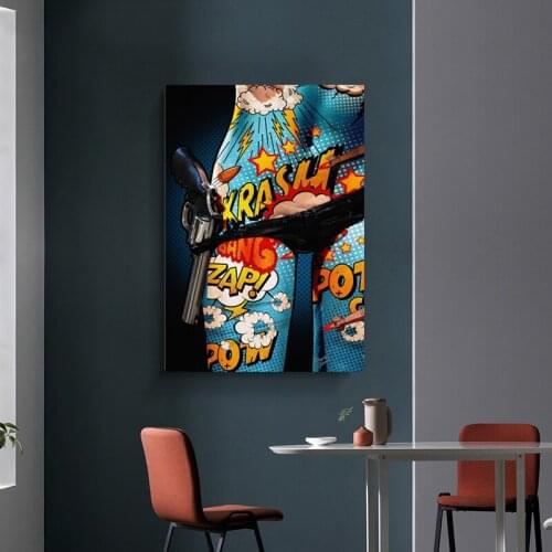 Graffiti Nude Women Body Oil Painting wall art Poster Canvas Wall Pictures Living Room Posters and Prints Home Decor