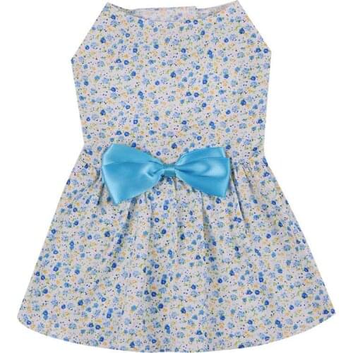 Summer Dogs Dress Pet Dog Clothes for Small Dog Wedding Dress Skirt Puppy Pet Clothing Spring Pet Clothes Chihuahua Yorkshire