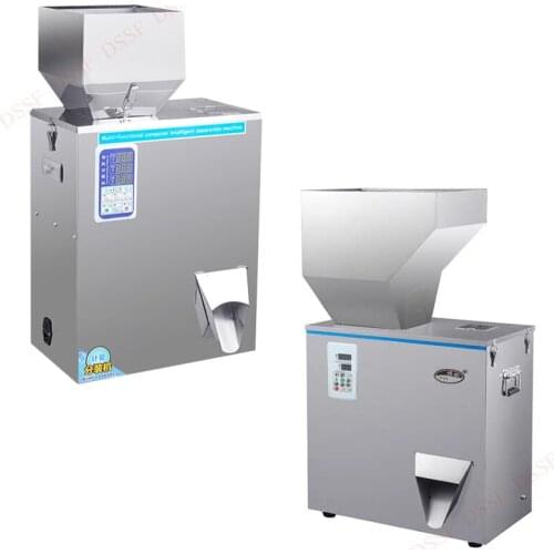 Granular Powder Filling Machine Automatic Weighing Machine Wolfberry Tea Seed Granule Square Hopper Dispensing Machine