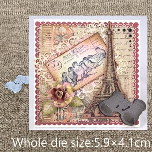 New Design Craft Metal Cutting Die die cuts telescope decoration scrapbooking Album Paper Card Craft Embossing die cuts