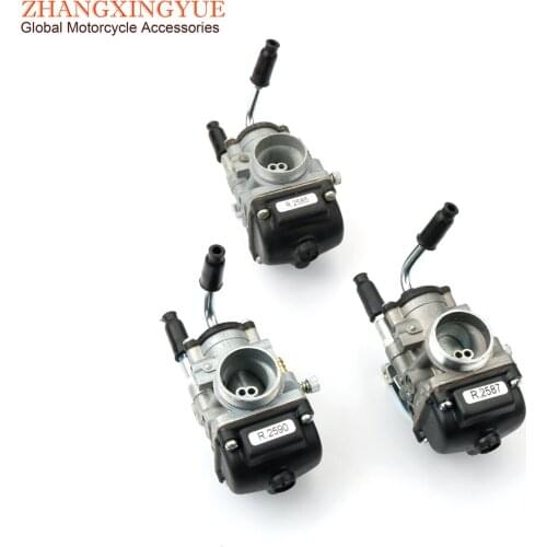 Motorcycle AM6 17.5mm 19.5 21mm Carburetor for Generic Trigger SM 50 X-Enduro 50cc PHBG AD R2590 R2585 R2587 2-Stroke