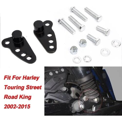 Motorcycle Rear Adjustable Lowering Kits 1-3" for Harley Touring Ultra Glide Road King Ultra Classic Models 2002-2015