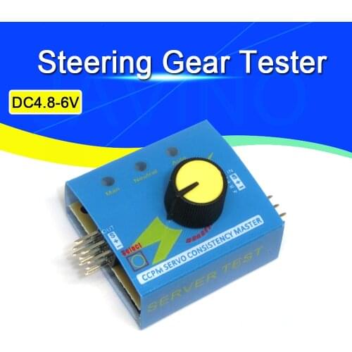 Multi Servo Tester 3CH ECS Consistency Speed Controller Power Channel CCPM Meter Master Checker RC Dron Helicopter Parts RC Toys