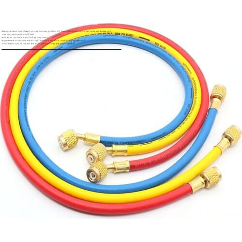 4350 psi Burst pressure refrigerant charging hose set R22 R410 Refrigerant tube Car Air Conditioner tube