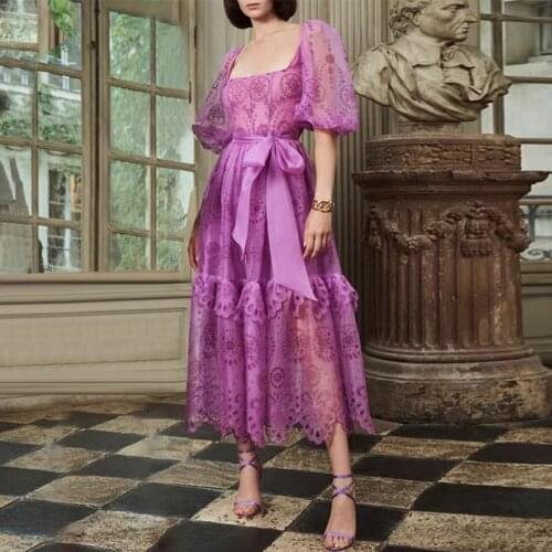 NINA ELIZA Summer Dresses With Sleeves
