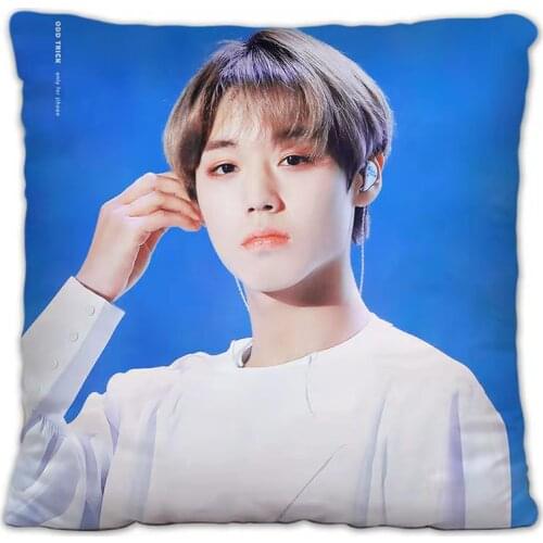 Piao Zhixun Pillowcase Star Photo Poster Cushion Cover Souvenir Throw Pillow Cover Forro De Cojines Decorativos Para Sofa