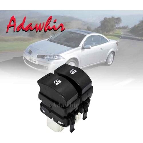 Suitable for Renault Megane II 2 with Anti-pinch Protection Front Window Control Switch 8200315042