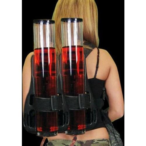 Both shoulders knapsack Wine cannon Drinks Brewers Kettle machine Binoculars Double tube Wine divider Wine rack outdoors Bar