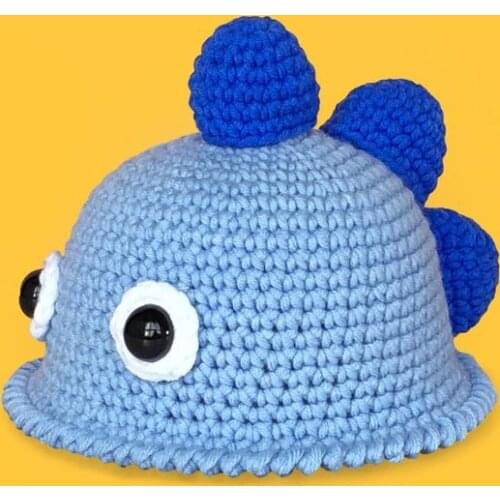 Weave childrens knitted hat, crochet supplies, gifts for children wedding hat