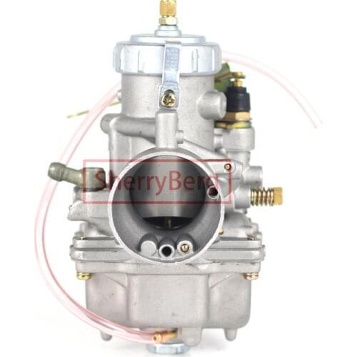 SHERRYBERG New carb (coppy Mikuni 34MM) VM Series Round Slide Snowmobile Carburetor | VM34 fit yamaha 350 atv and pz34j