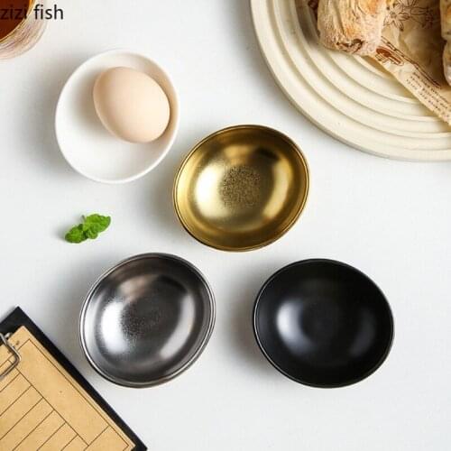 Solid Color 5.5 Inch Ceramic Bowl Home Snack Dessert Dessert Dish Hotel Tableware Dividing Dish Bowl Kitchen Utensils Porcelain