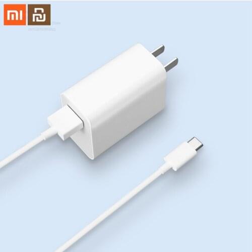 Xiaomi mijia fast charge high speed 27W fast charge set C type Qualcomm QC 3.0 for mobile phone tablet smart charger