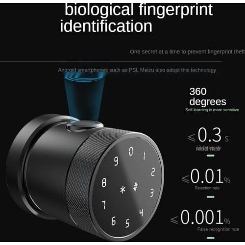 TTlock or Tuya app Smart Lock Fingerprint Biometrics Door Lock Keyless Touch Keypad Card Electronic Digital Door cylinder Lock