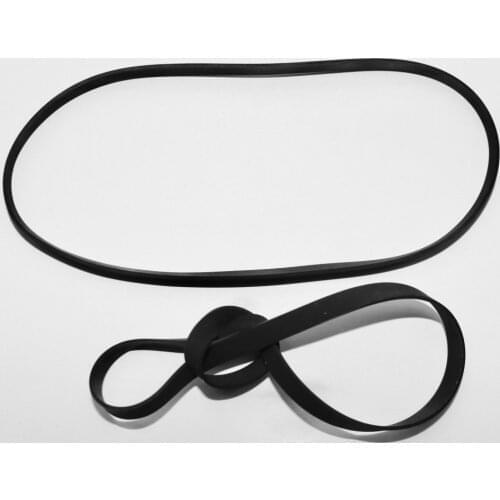 2Pieces/Lot Fold length:180mm Width:5mm thickness:0.6mm Opener Phonograph Audio Drive Belt Transmission Flat Belt