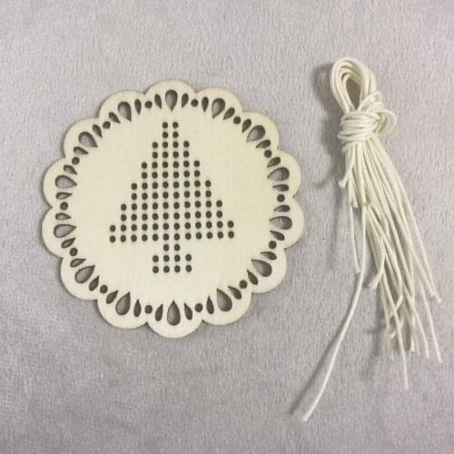 20 pcs diy wooden christmas tree wooden christmas tree ornaments christmas decoration