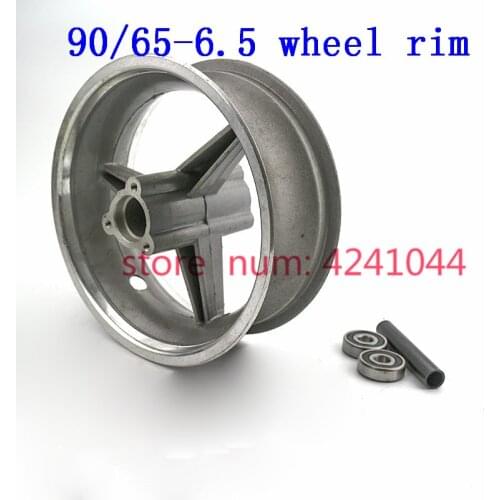 Free shipping 90/65-6.5 front Aluminum Wheel hub 6.5 inch rims use 90/65-6.5 tire fits 49cc Mini Dirt Bike e Scooter Mini Moto