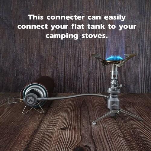 CAMPINGMOON Z23-VC Camping Gases Stoves Connector Camping Equipment Tripod Butanes Canister Adapter