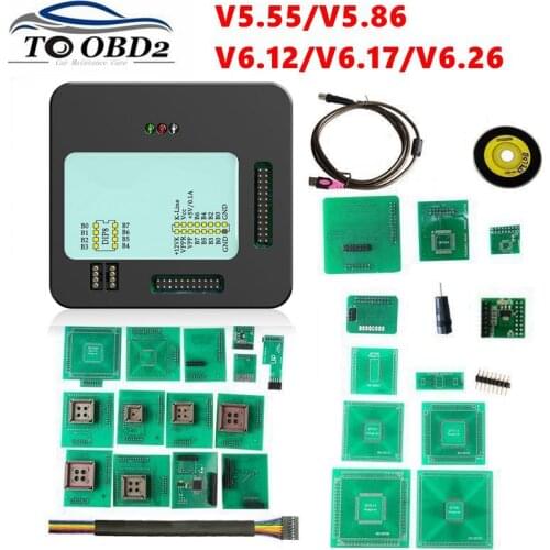 XPROG V5.55 V5.86 V6.12 V6.26 Black Metal Box Better XPROG M V 6.12 ECU Programming Interface Xprog-M 5.55 5.86 6.17 ATMEGA64A