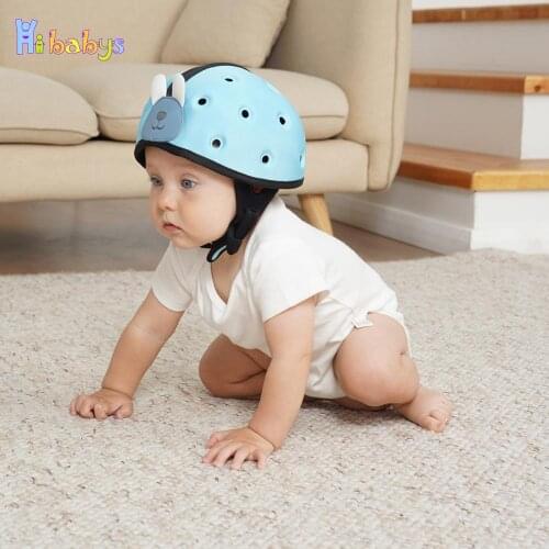 Baby Safety Hat Adjustable Toddler Childrens Cap Anti Collision Baby Protection Hats Breathable Kids Walking Protective Helmet