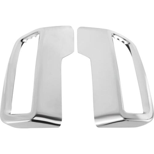 For Peugeot 3008 5008 Allure 2017 - 2019 Exhaust Pipe Tail Cover ABS Rear Exhaust Muffler End Pipe Cover Decoration Trim